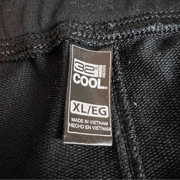 32 Degrees Cool XL Black Pull-on Elastic Waist Bermuda Shorts - Picture 11 of 11